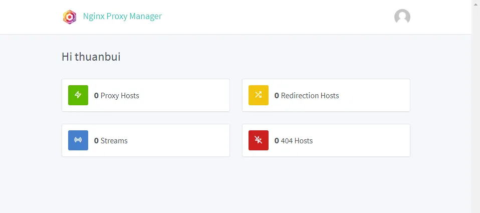 Bấm vào Proxy Hosts